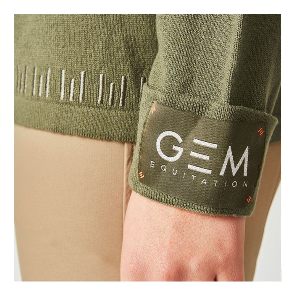 Gem KARMA - Pull Femme kaki