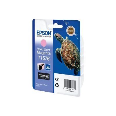 Epson T1576XL Tortue - magenta clair - cartouche d'encre originale
