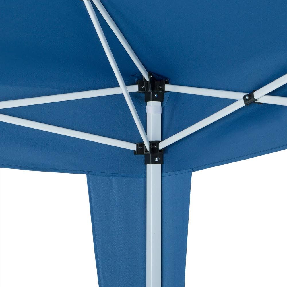 CASARIA® Pavillon Capri 3x6m Pop-Up Blau Wasserabweisend Inkl. Tasche UV-Schutz Faltpavillon Gartenzelt Partyzelt Zelt