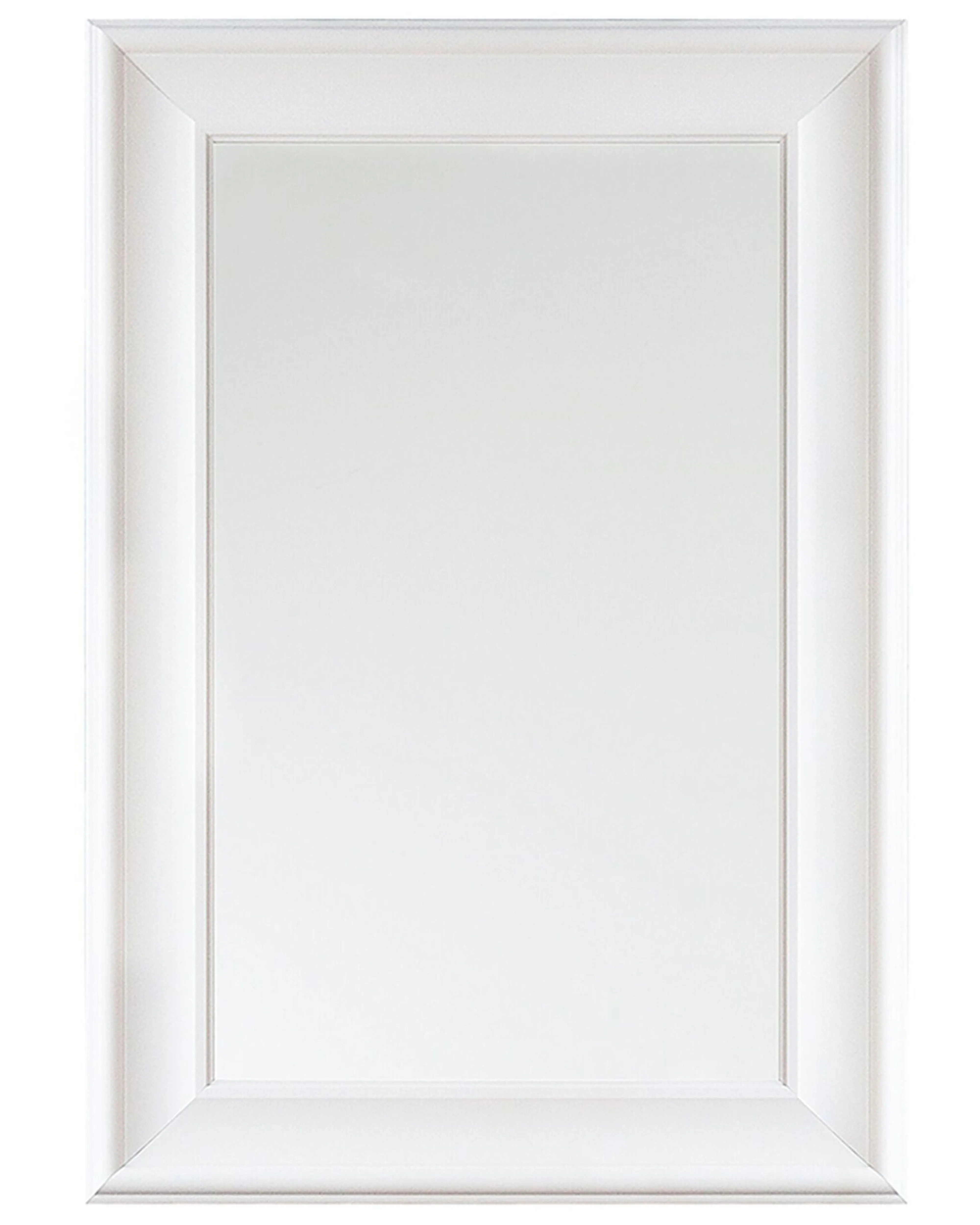 Wandspiegel LUNEL 60 cm 90 cm Wit