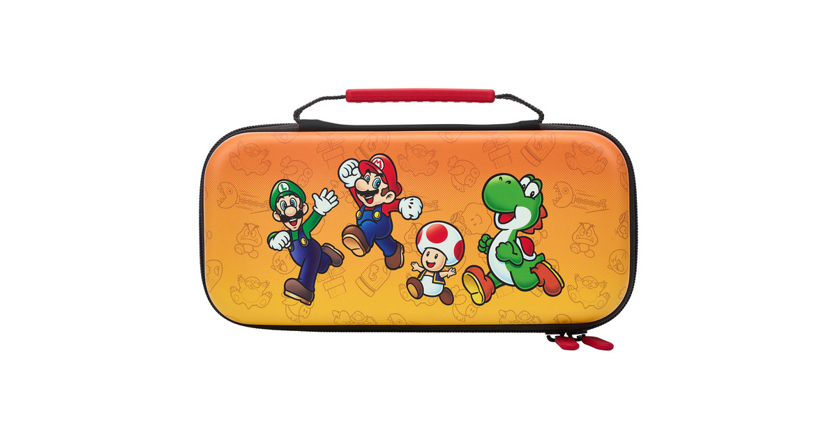 PowerAProtection Case for Nintendo Switch - Mario and Friends tas  (Oranje, Nintendo Switch - OLED Model, Nintendo Switch of Nintendo Switch Lite)