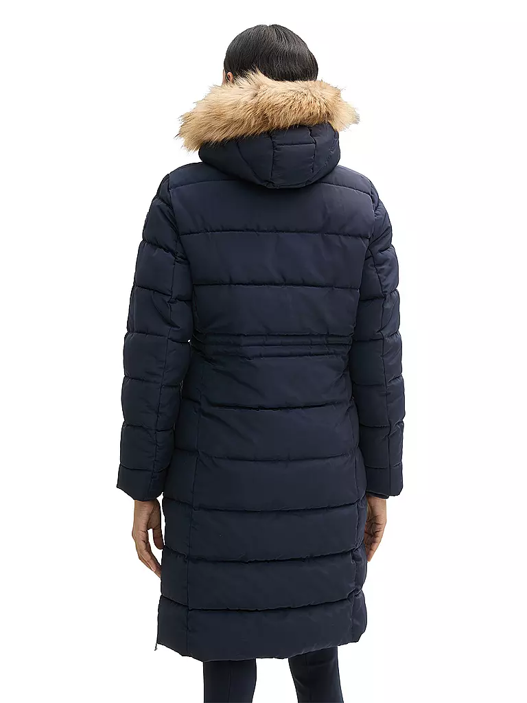 TOM TAILOR Steppmantel dunkelblau