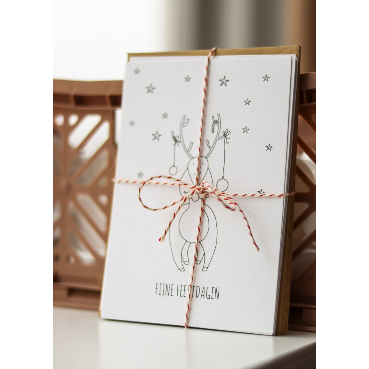 Juulz | DIY Kaart | Fijne feestdagen kerst