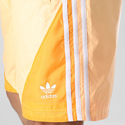Short Jogging A Bandes Summer SST HC2098 Orange