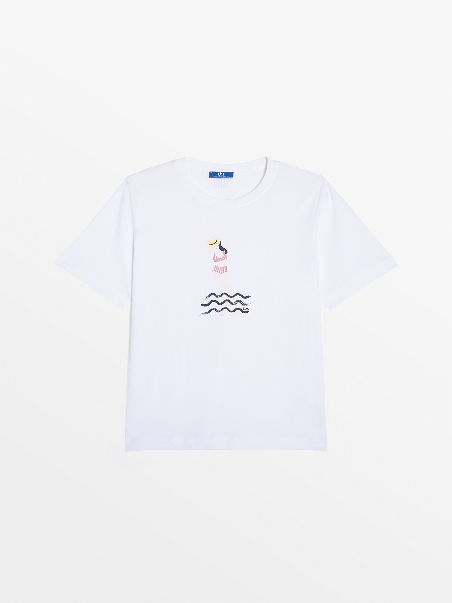 Tee Shirt Femme Coton Biologique Blanc