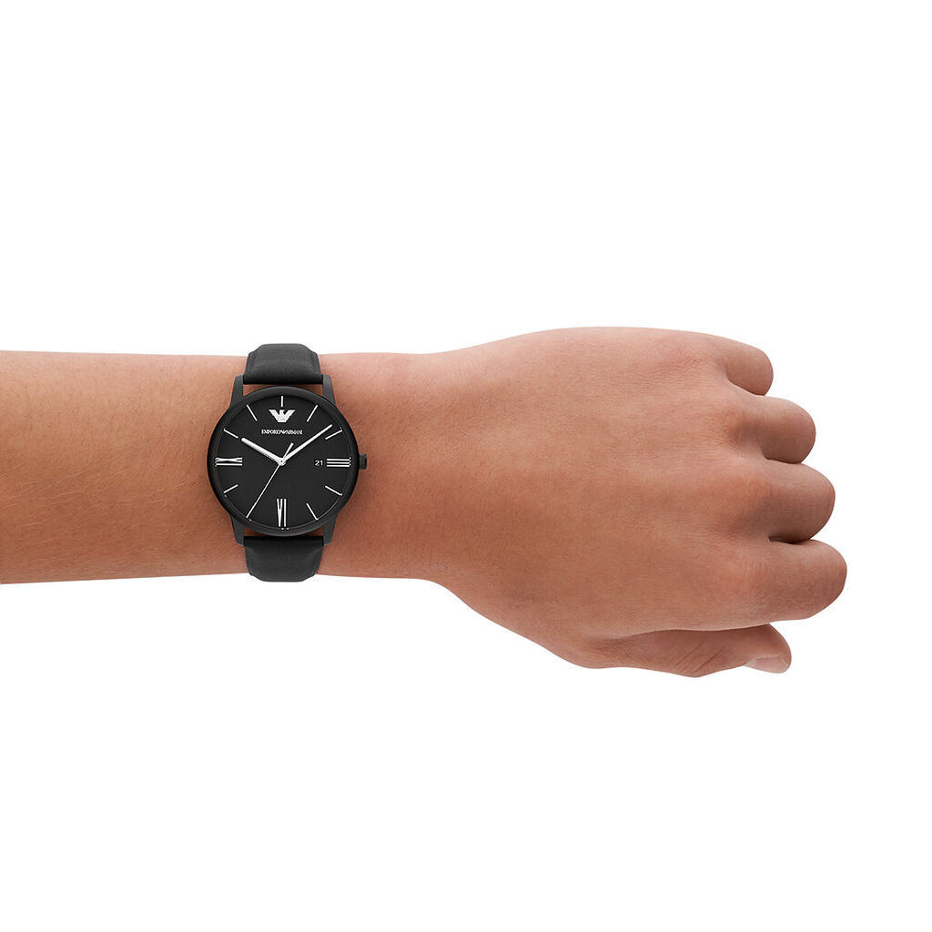 Montre Emporio Armani Noir