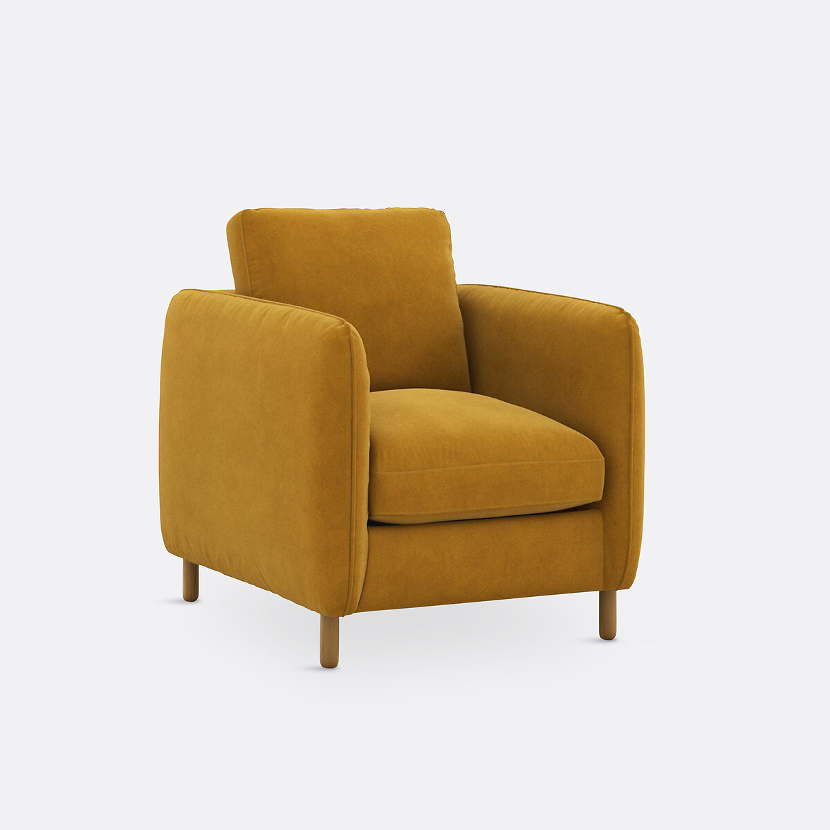 INTERIORES REDOUTE<br>Poltrona de veludo, Lomeo