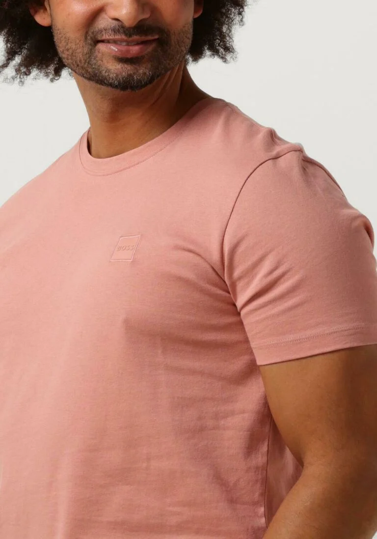 BOSS roze boss t-shirt tales