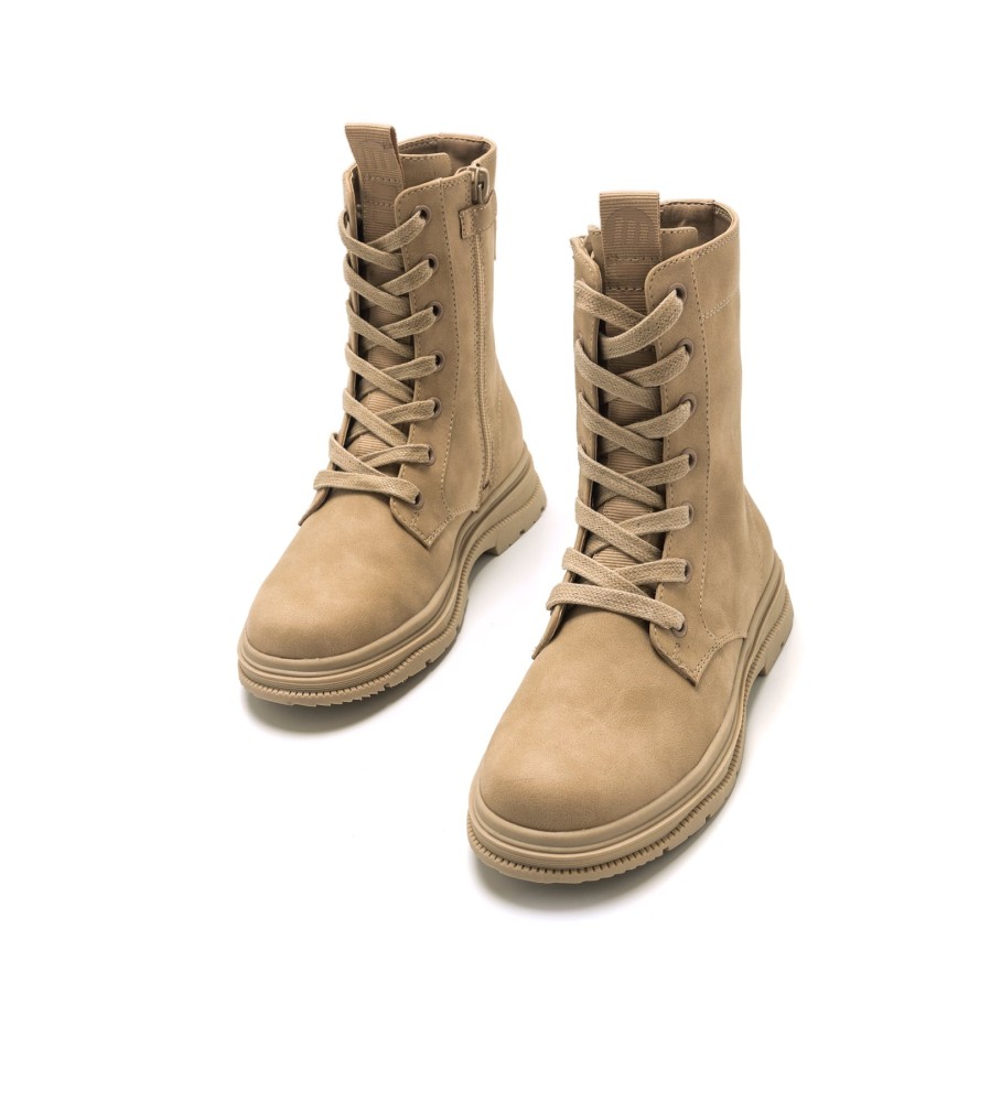 Botas de cano curto Mustang Kids Future bege