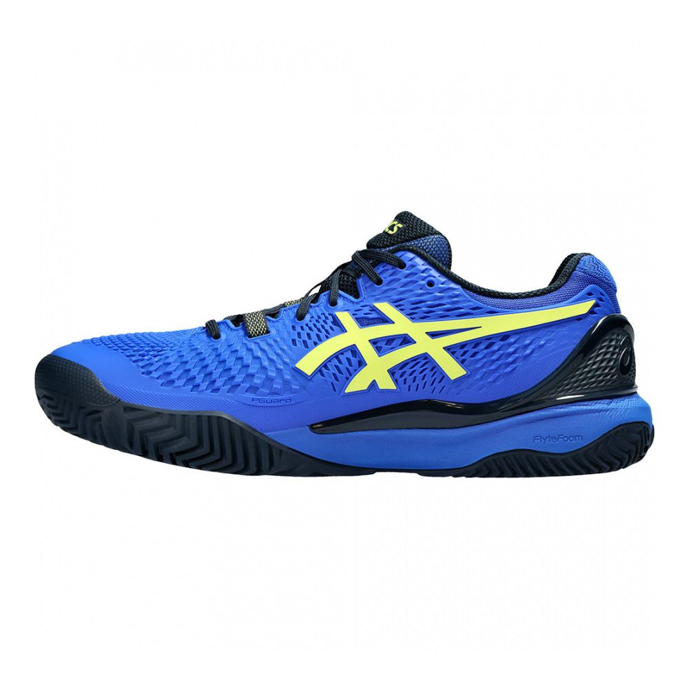Asics GEL-RESOLUTION 9 PADEL - Chaussures de padel Homme illusion blue/glow yellow