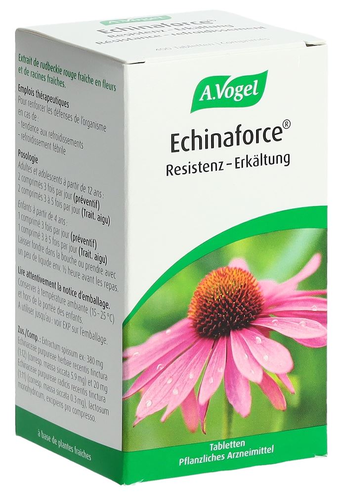 VOGEL Echinaforce Resistenz-Erkältung Tabl Glas 400 Stk