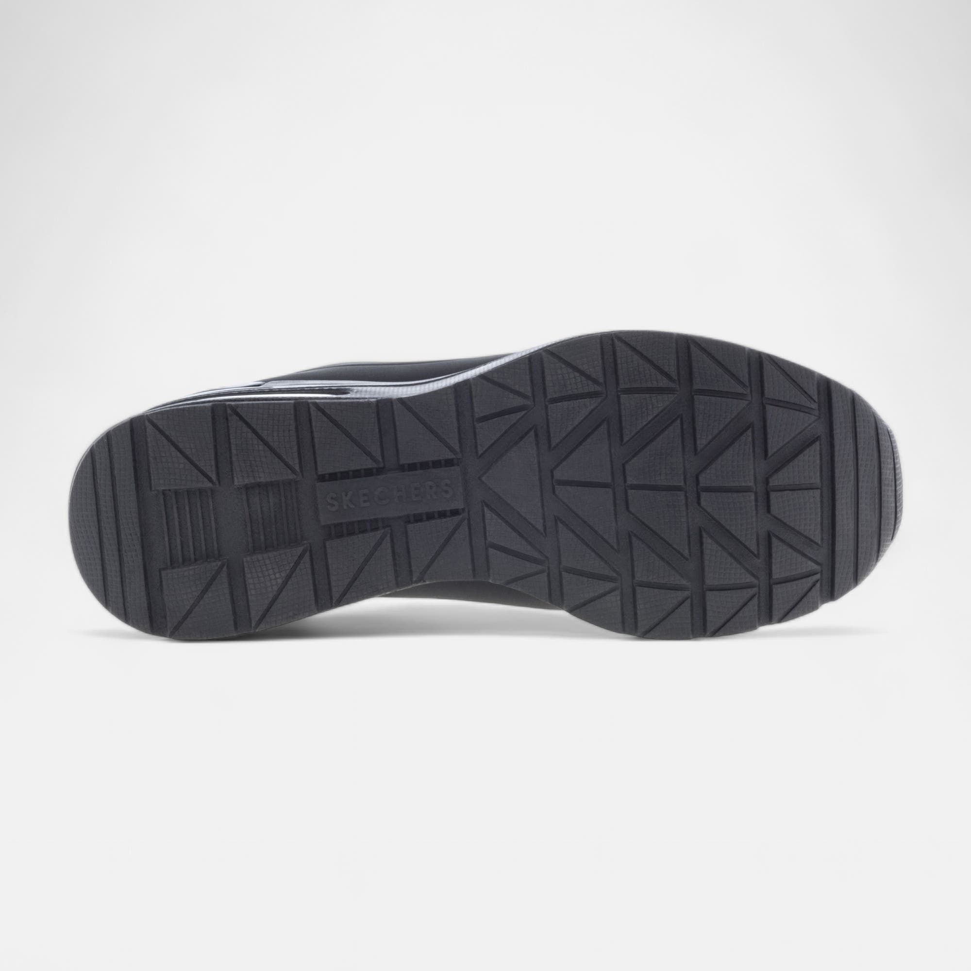 Sneakers à talon compensé Femme noir