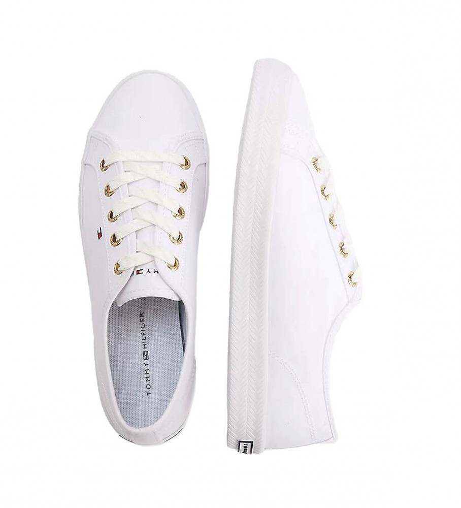 Tênis náutico essencial Tommy Hilfiger, branco