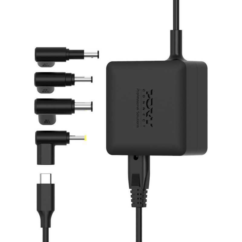 Port Designs 904065HPEU adaptateur de puissance & onduleur Intérieure 65 W Noir