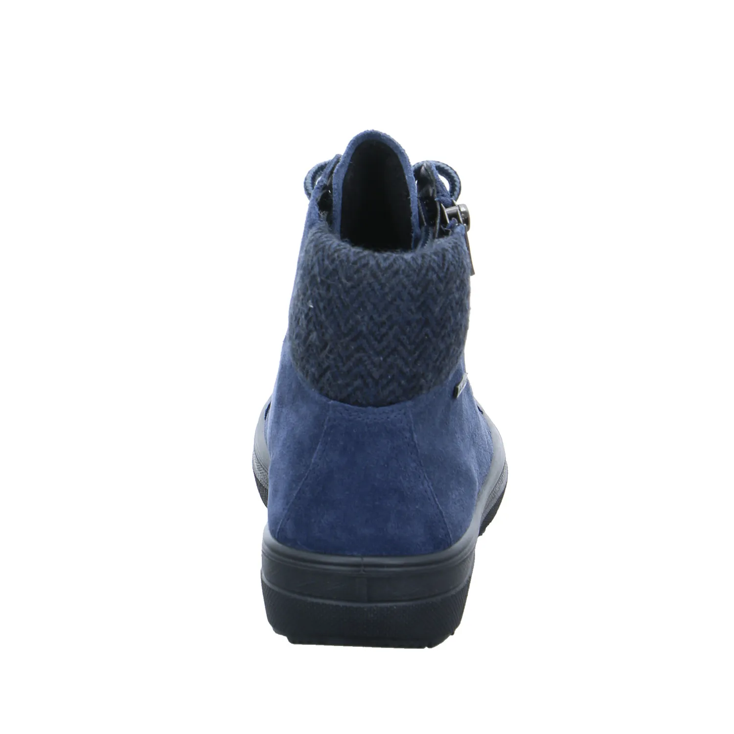 LEGERO Mid Cut Sneaker Jeansblau Leder  mit Gore-Tex Membrane