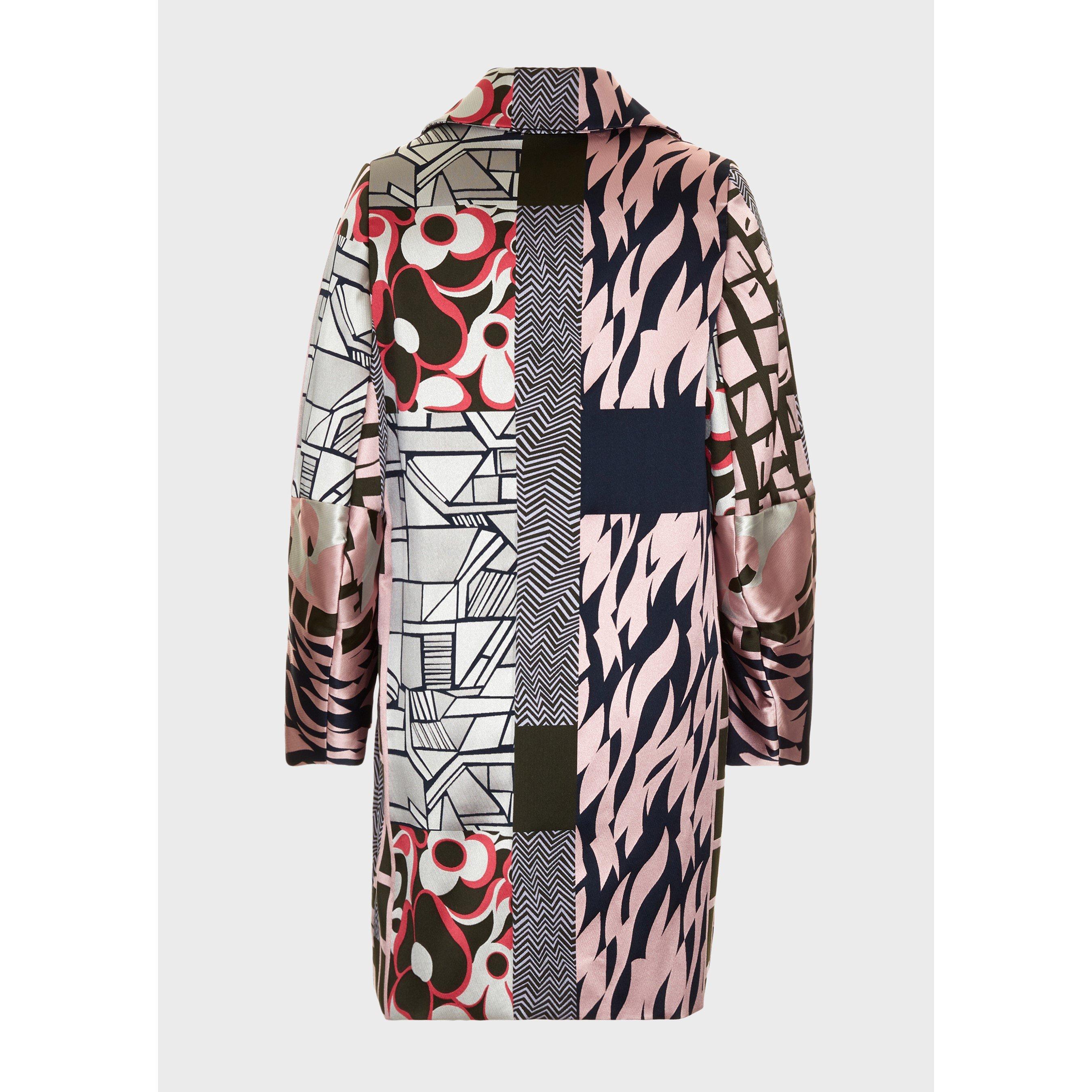 Emporio Armani Printed Duffle Coat