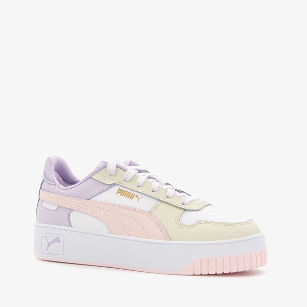 Puma Carina Street dames sneakers wit/paars