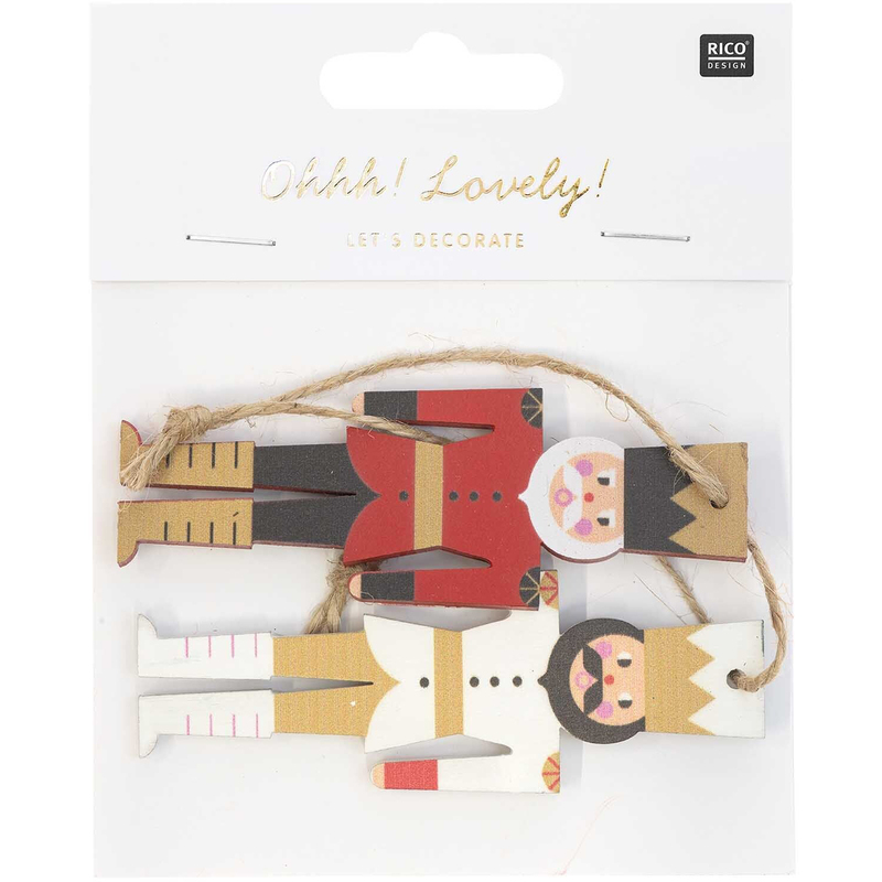 Rico Design Geschenkanhänger Nussknacker