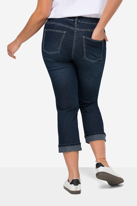 7/8-Jeans Amy, Straight Fit, Stretchkomfort, 5-Pocket