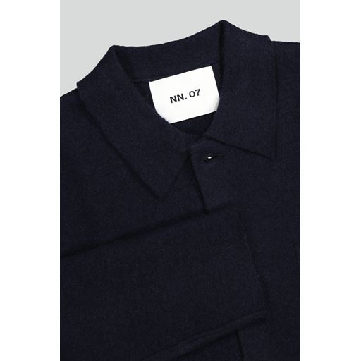 NN. 07 Jonas Overshirt, Navy Blue, XXL