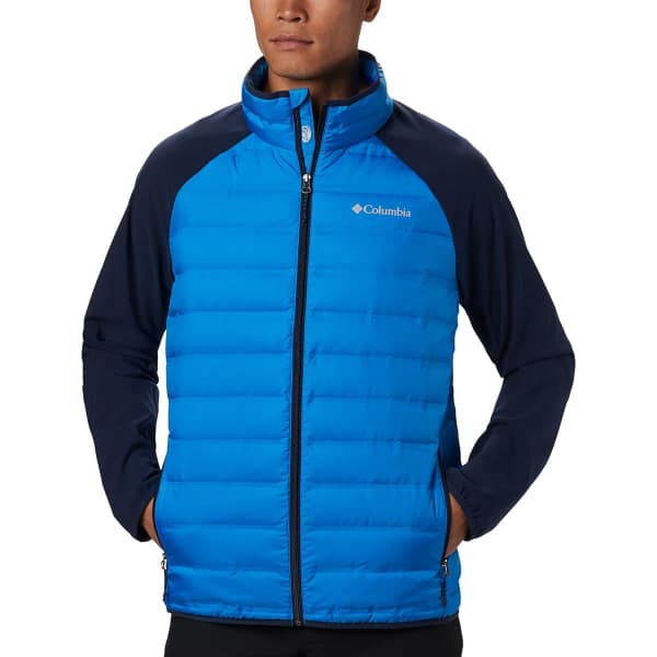 Doudoune ski COLUMBIA COLUMBIA LAKE 22 HYBRID DOWN JKT AZURE BLUE/COL NAVY 19 AZURE BLUE, COLLEGIATE NAVY