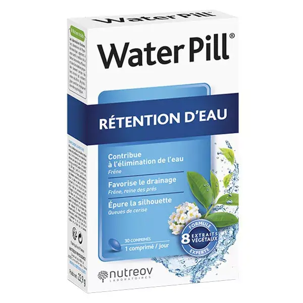 Nutreov Physcience Waterpill Rétention d'Eau 30 comprimés