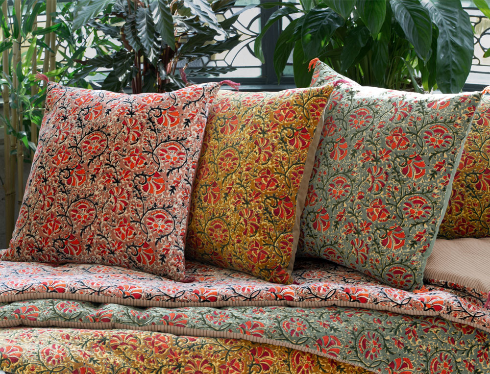 Coussin-Douces nuances