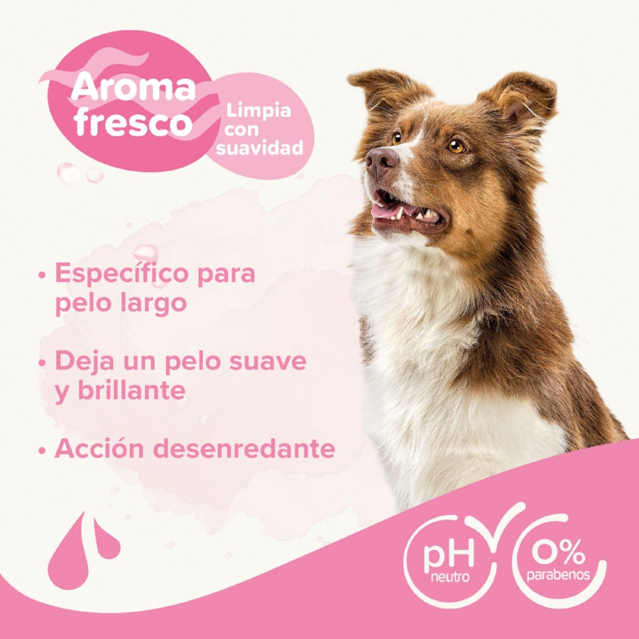 Shampoo Beaphar para cães de pelo comprido