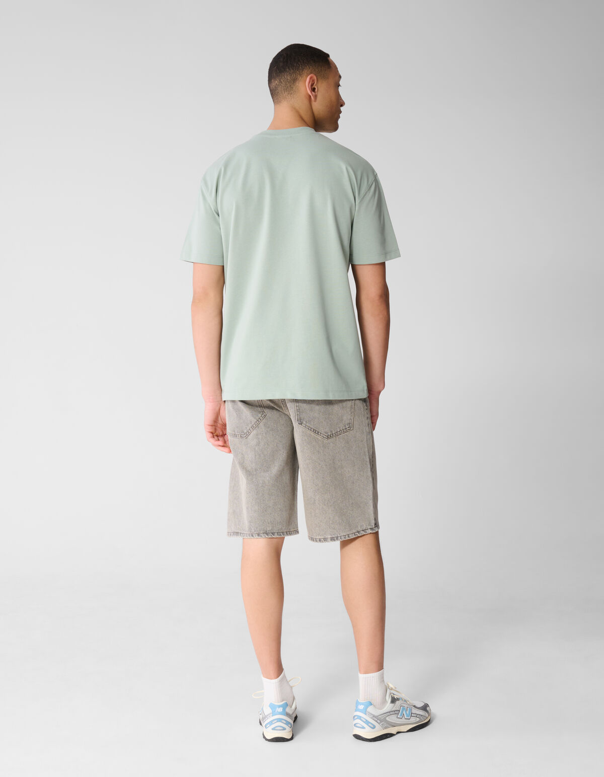 Tekst T-shirt Lichtgroen