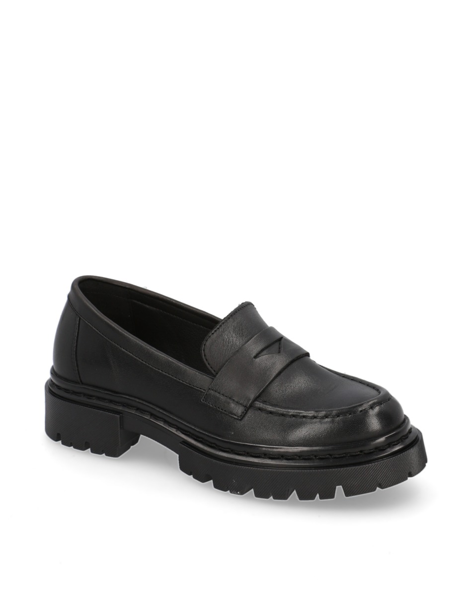 Glattleder Slipper klassisch