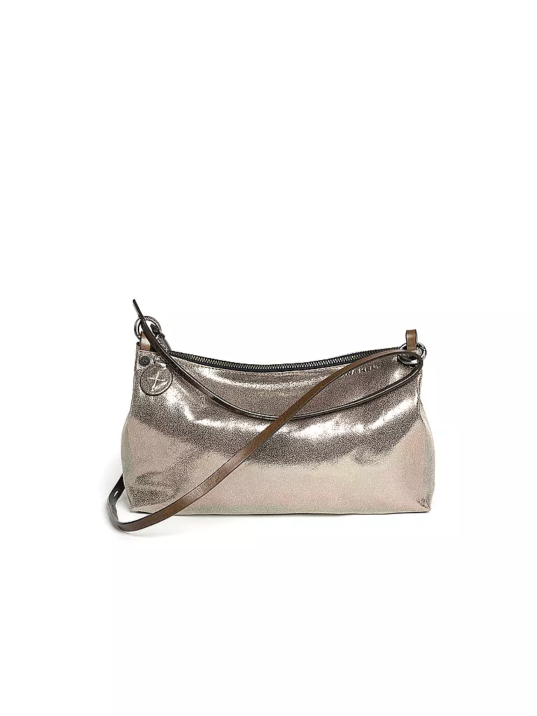 INA KENT Ledertasche  - Mini Bag ORNAMENT ed. 2 silber