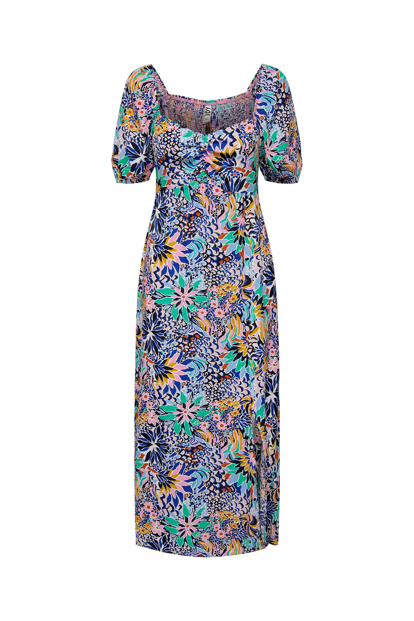 Vestido midi floral