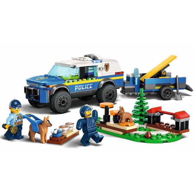 LEGO® City Police 60369 - Mobiles Polizeihunde-Training