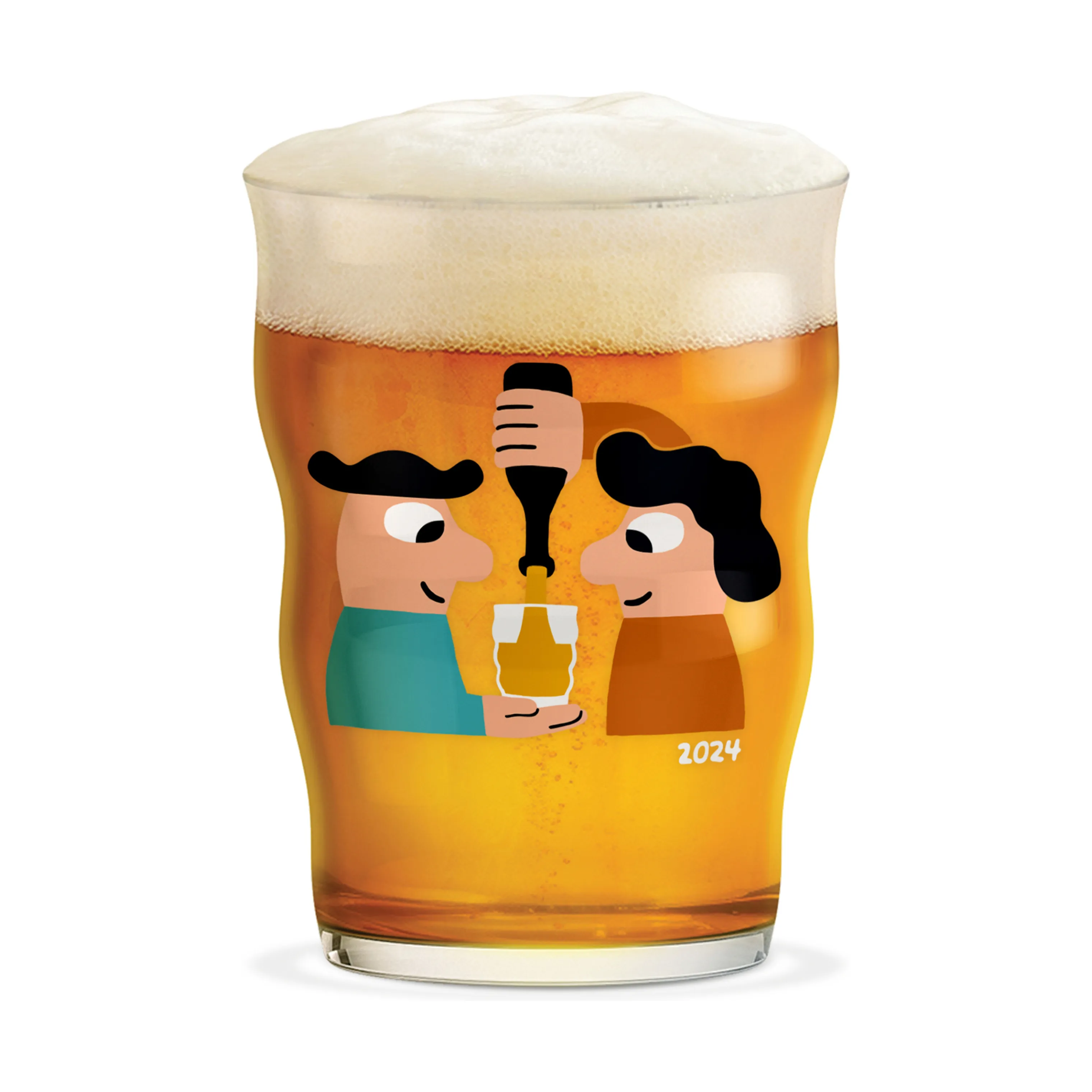 Holmegaard Mikkeller Pint Ølglas - 2024