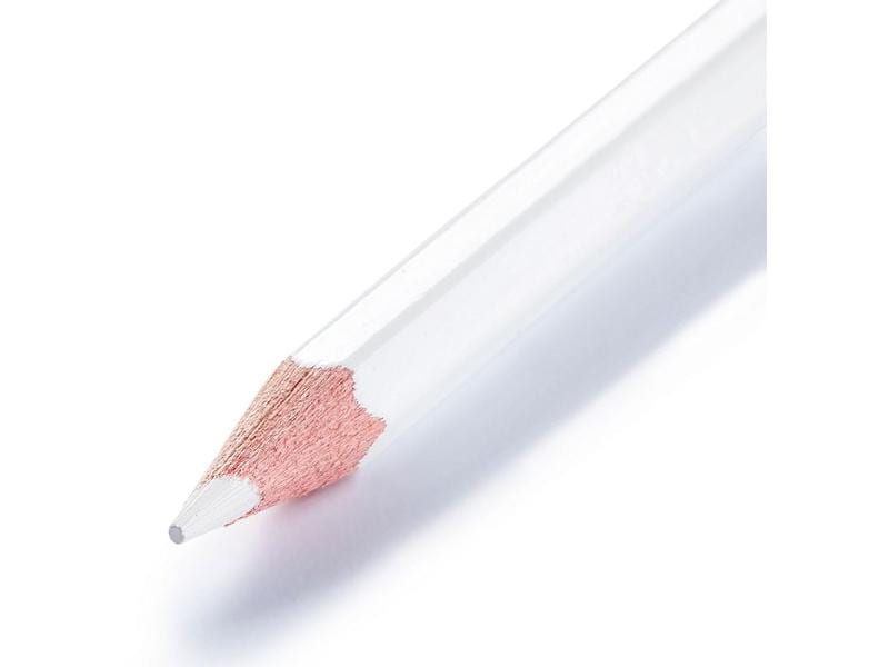 Prym Markierstift Weiss Auswaschbarer Stift zur Bearbeitung von Schablonen, Quilt- und Schnittmuster