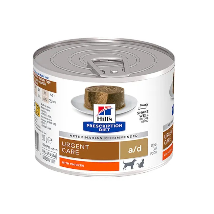 Hill's Prescription Diet Urgent Care a/d Mousse de Frango em Lata para Cães e Gatos