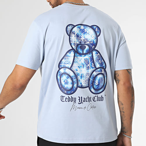 Tee Shirt Oversize Large Maison De Couture Blue Sapphire Bleu Ciel