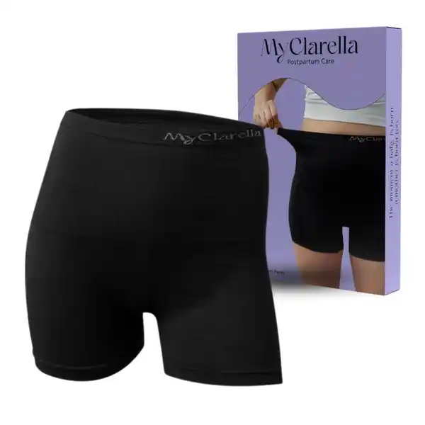Wochenbett-Unterwäsche Postpartum Panty schwarz Gr. S