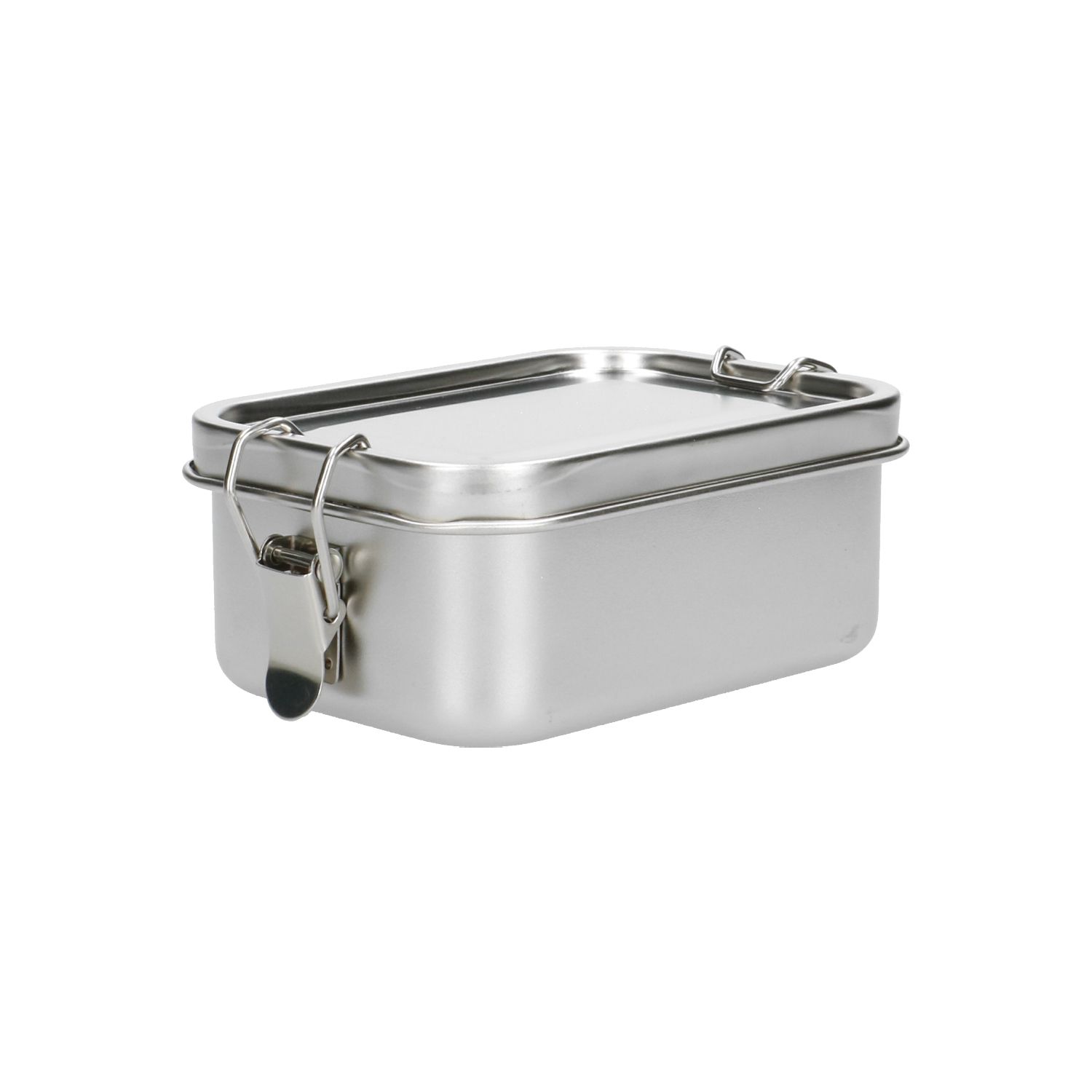Lunchbox met siliconen ring, RVS, 550 ml