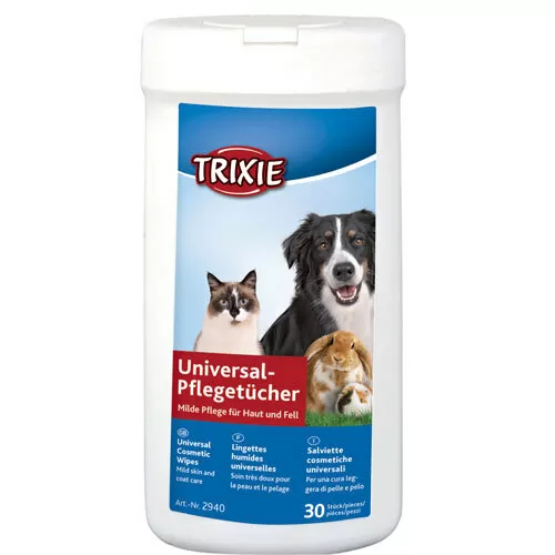 Trixie vådservietter - 30 stk