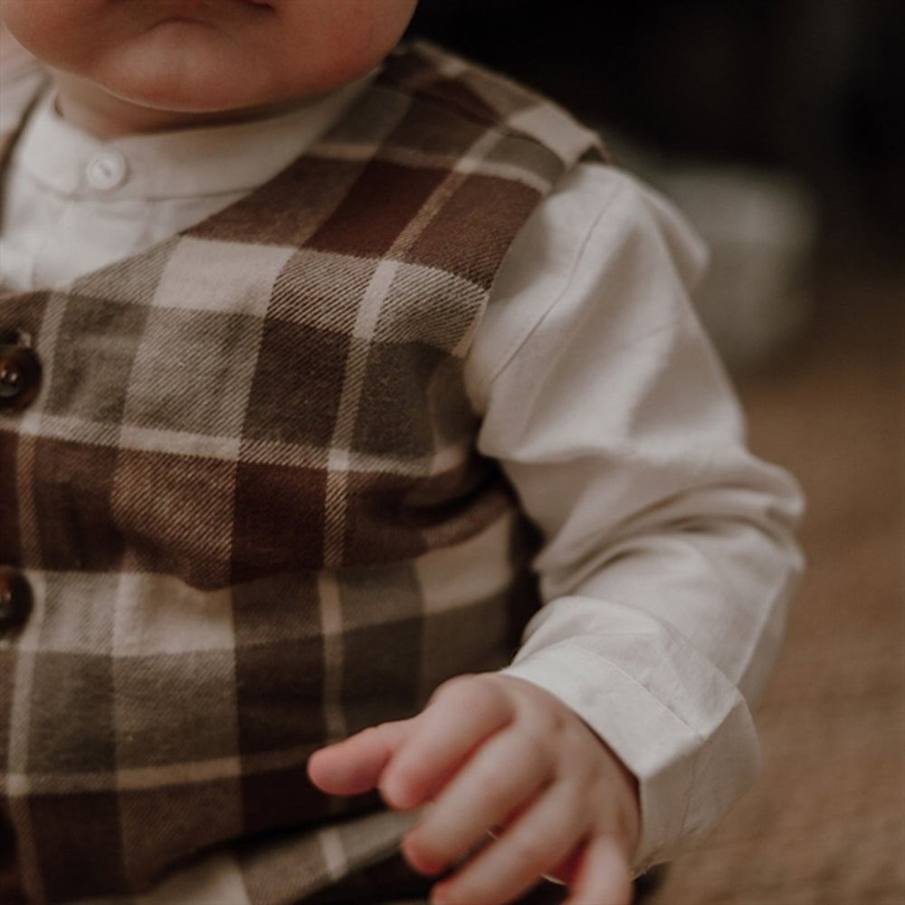 Sterne Check Kevin Vest - That's Mine → Luksusbaby.dk