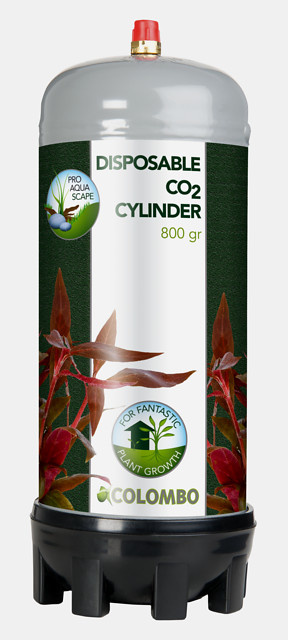 Colombo Flora Grow CO2 800 gram x4  | Wegwerpfles
