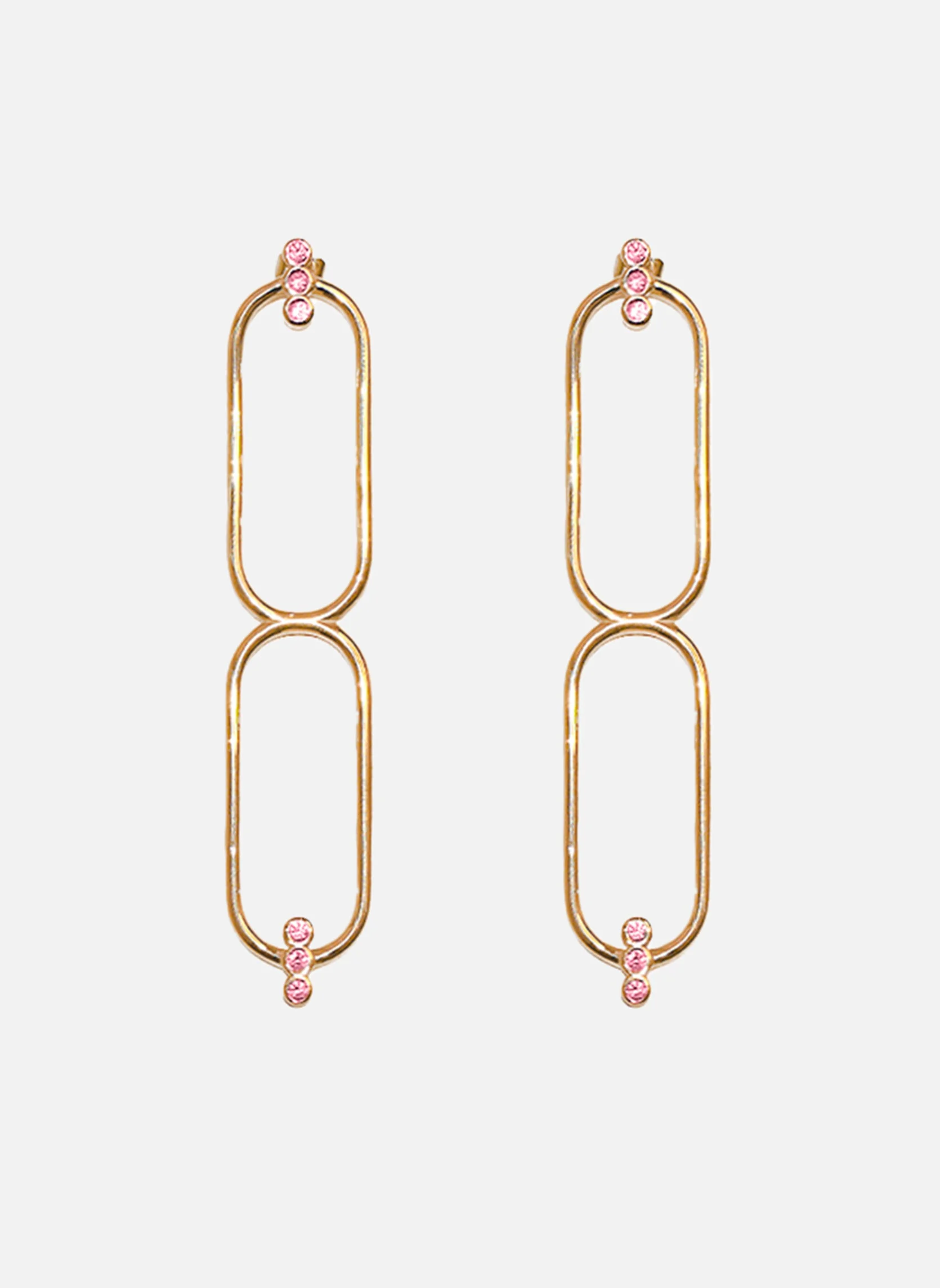 APHIA - Boucles d'oreilles pendantes aphia | Rose