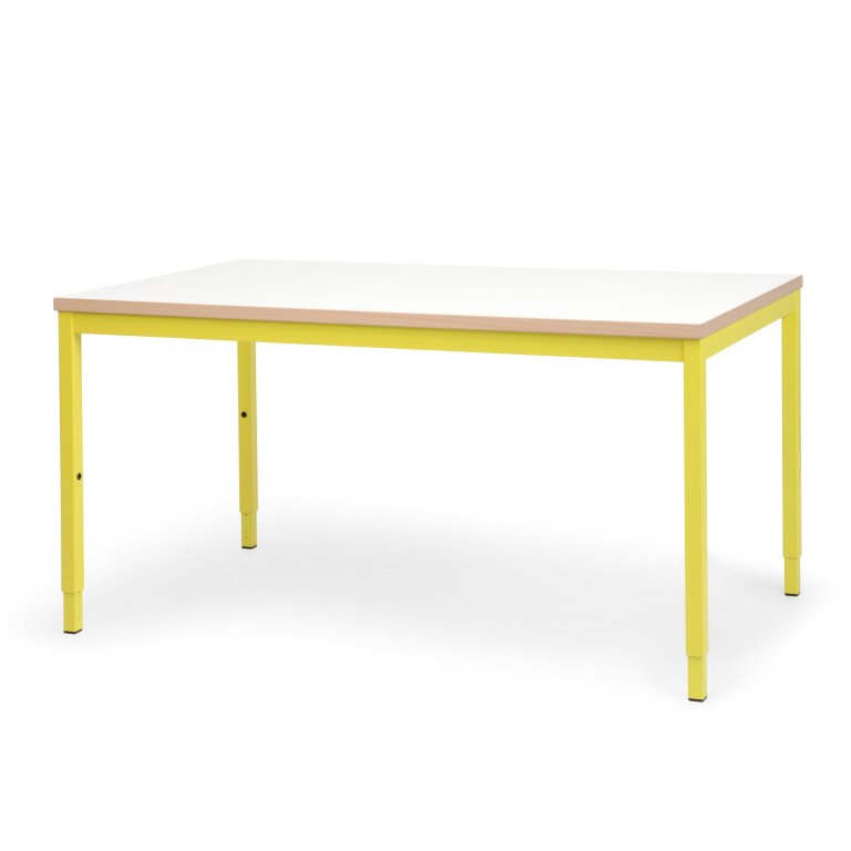 Modulor Tisch M für Kinder, schwefelgelb