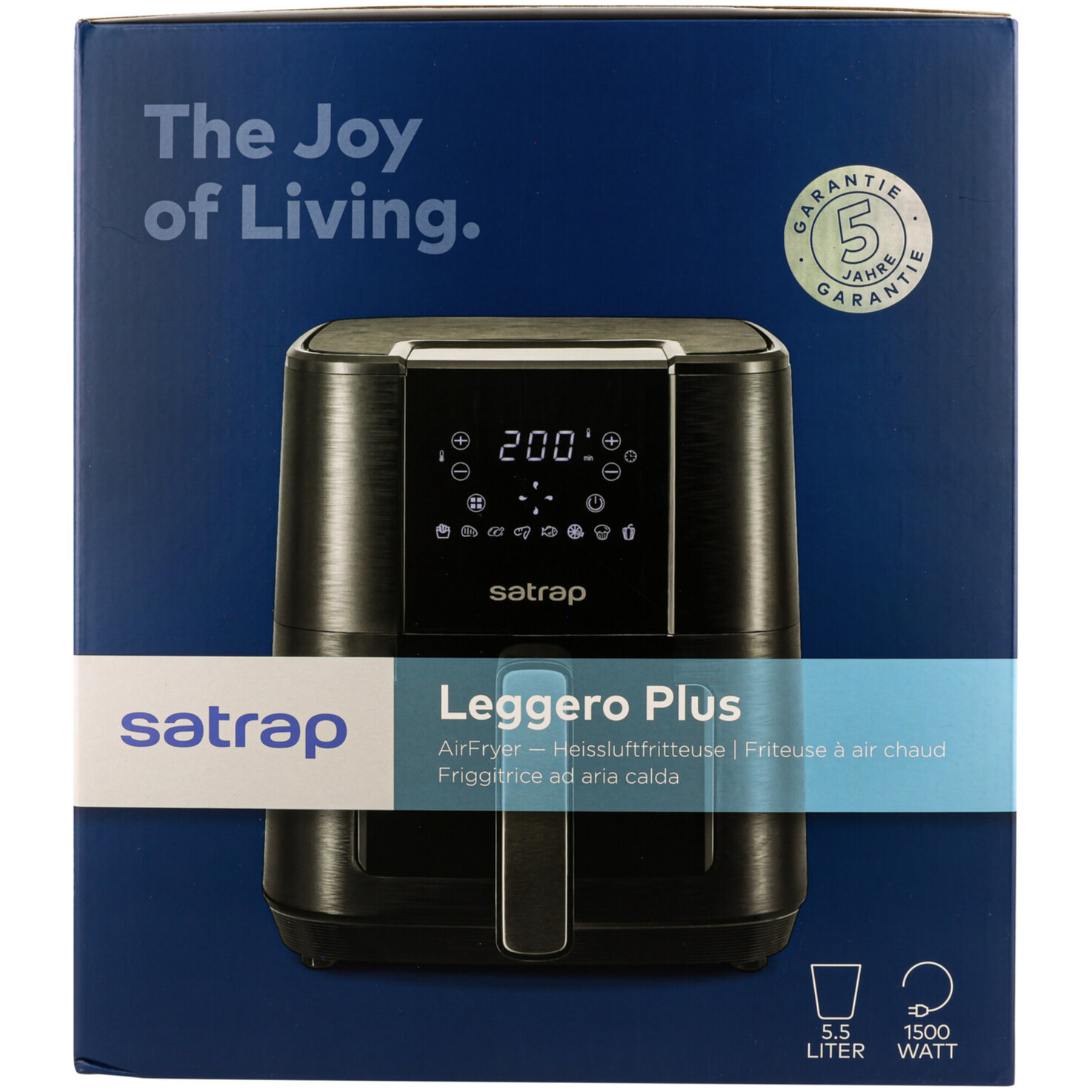 satrap AirFryer Leggero Plus