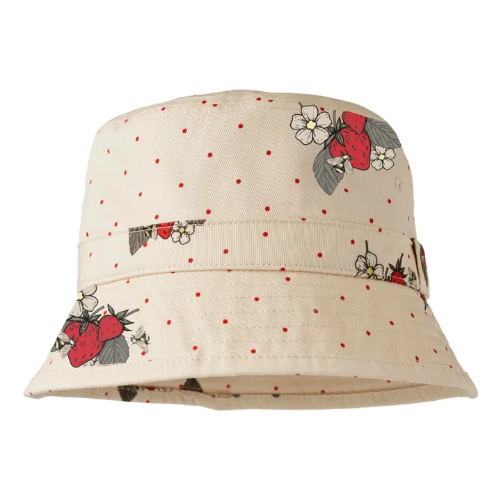 Fliink Bob Kota Fraise Coton Bio | Crème