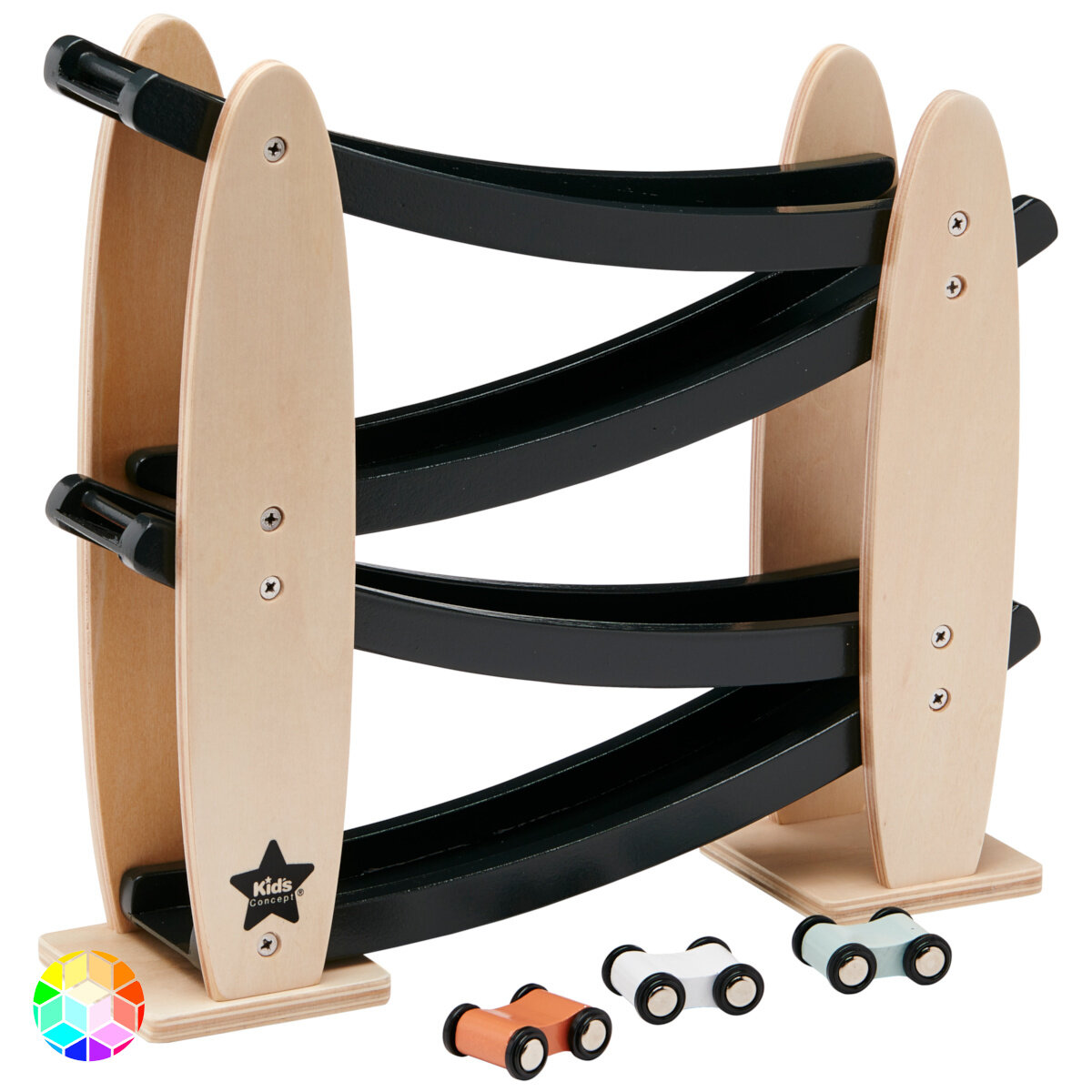 Kids Concept Kids Concept Kugelbahn mit Autos