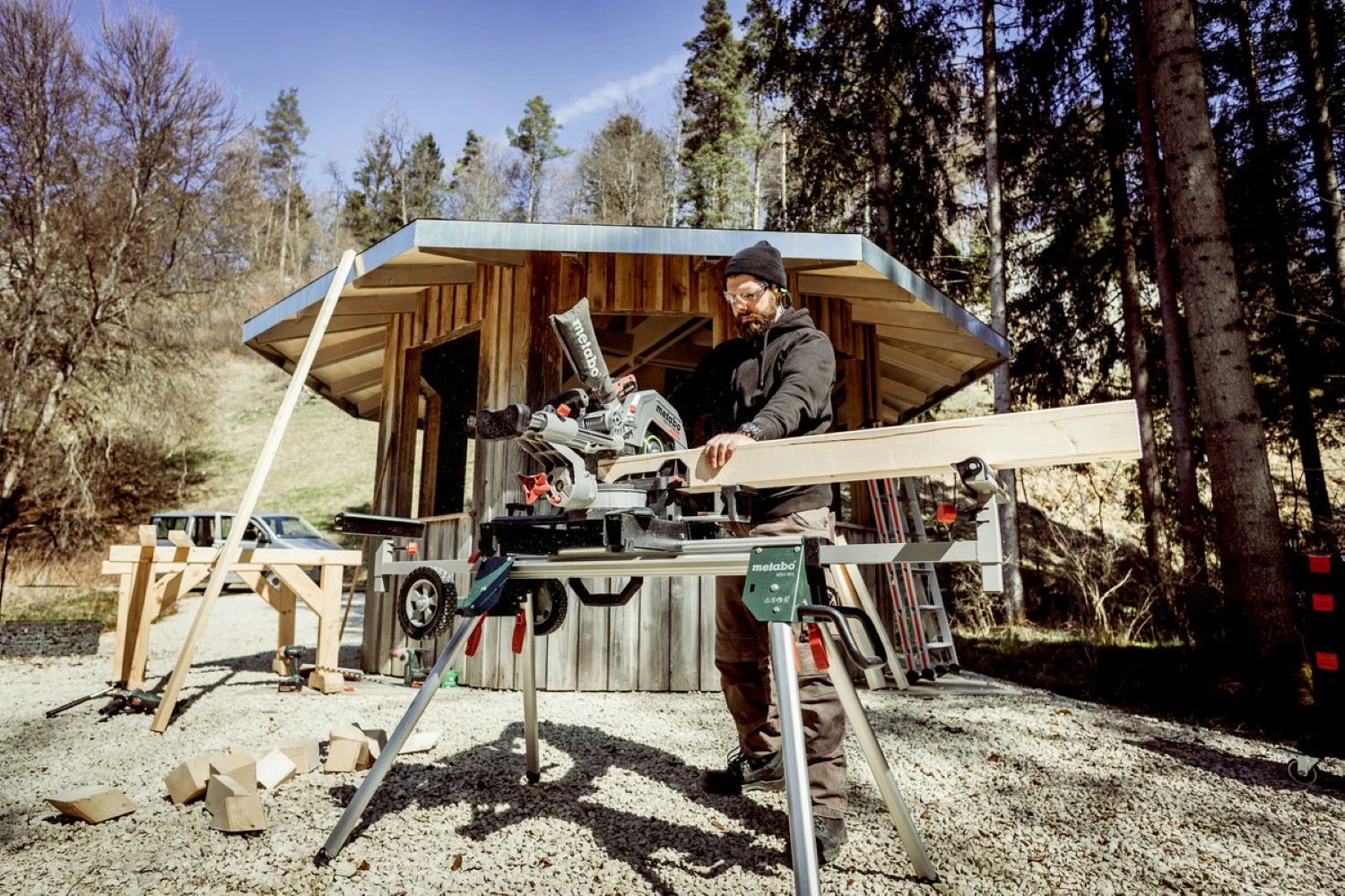 Metabo KGS 18 LTX BL 305 LiHD Accu afkortzaag body - 305 x 30 mm