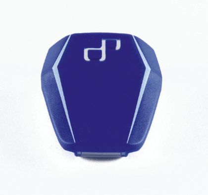 Support de plaque LighTech Eclairage de plaque LED Python couvercle bleu entraxe 26mm