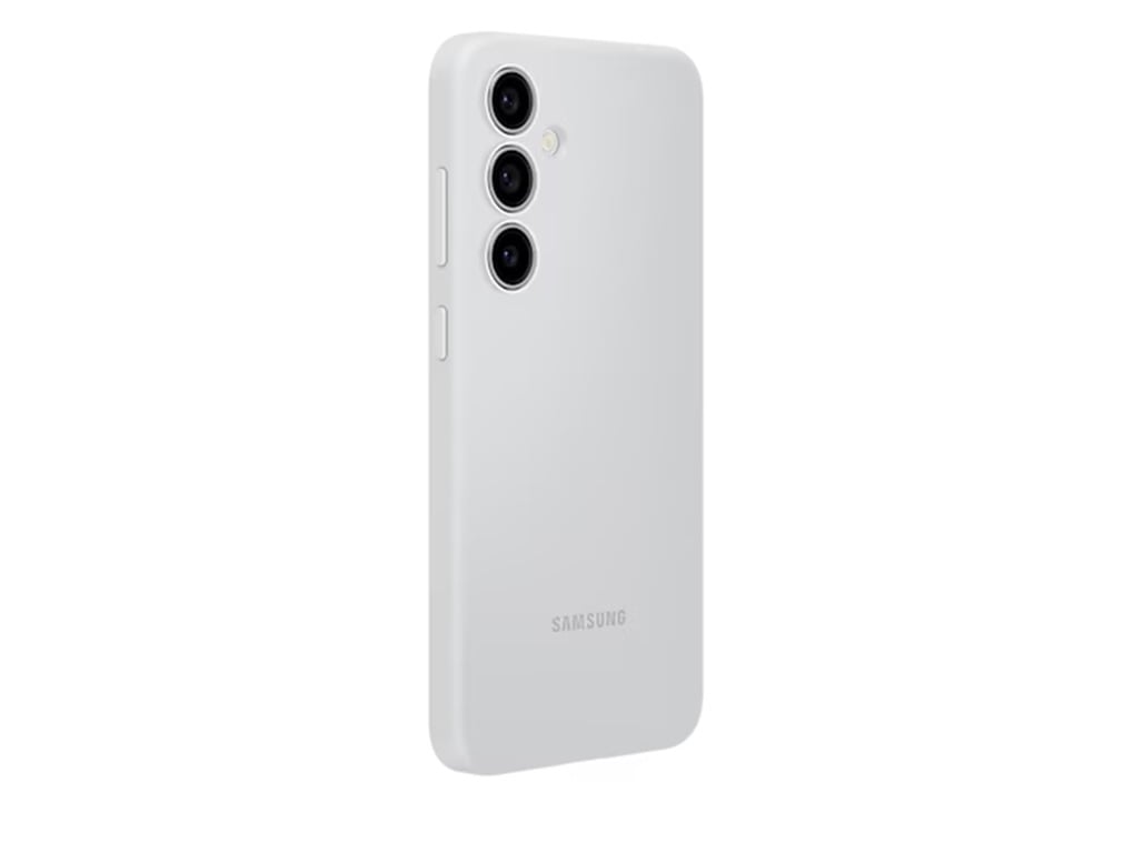 CAPA SAMSUNG SILICONE S24 FE CINZENTA